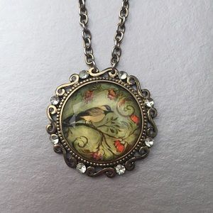 Antique Bird Necklace